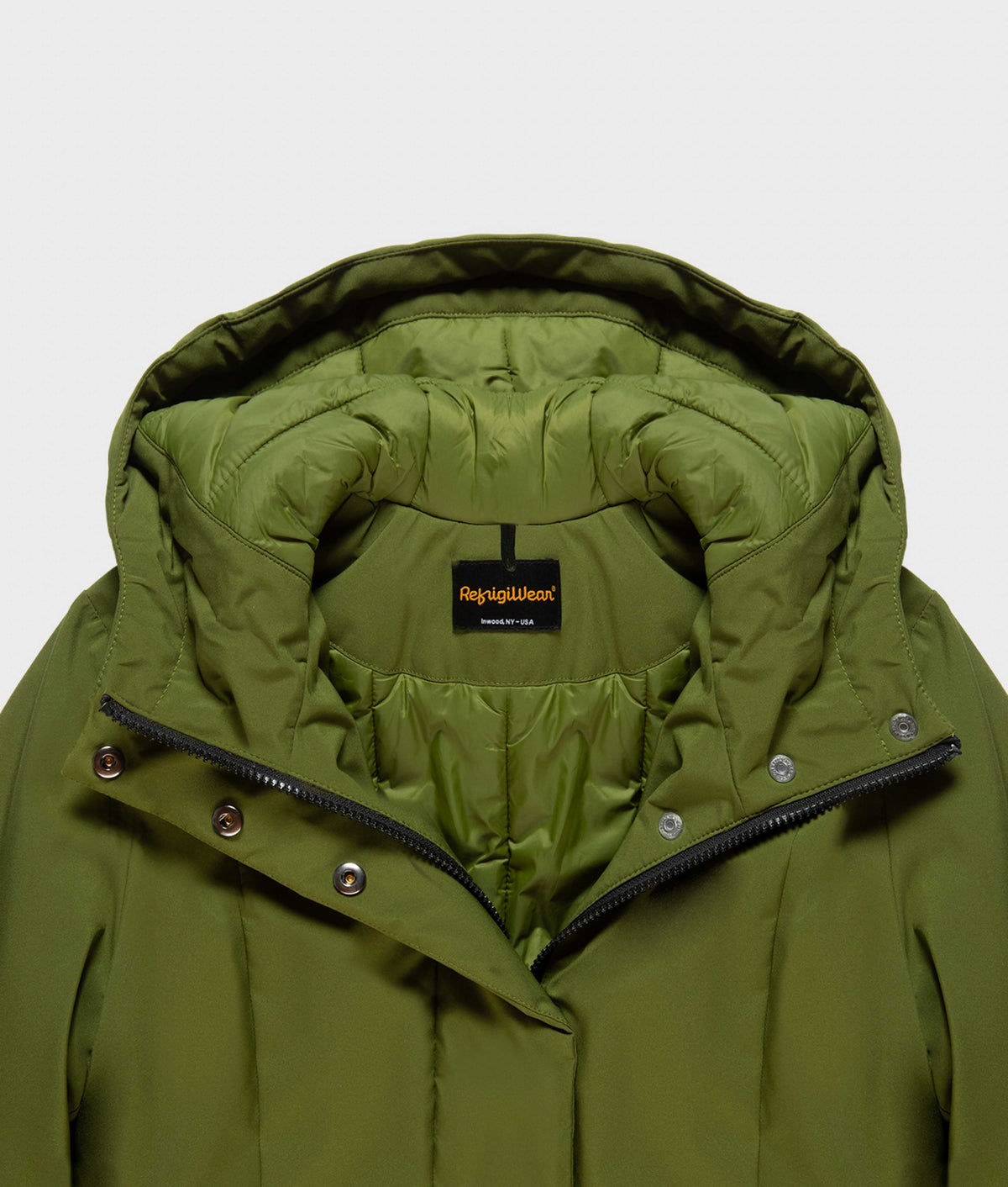 SHORT LADY TECH JACKET PESTO/ CYPRESS | RefrigiWear